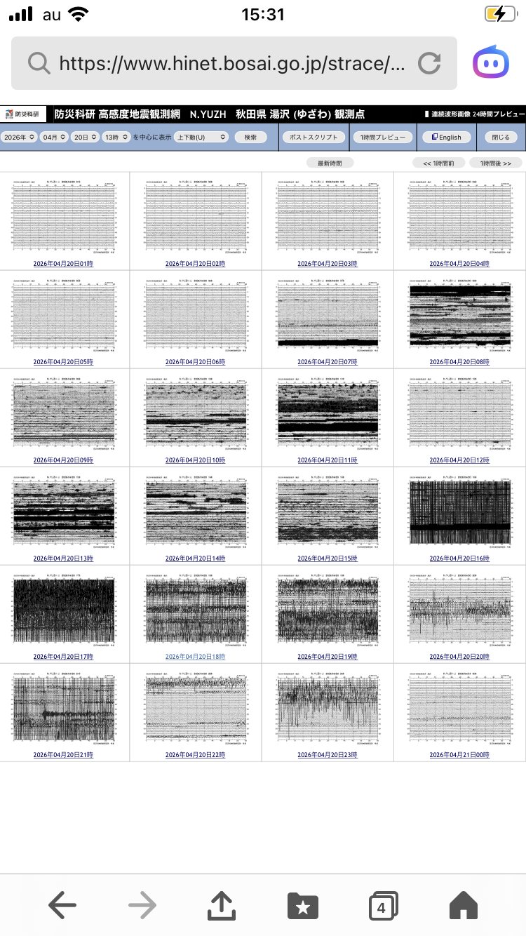 No.7727-1 地震前兆